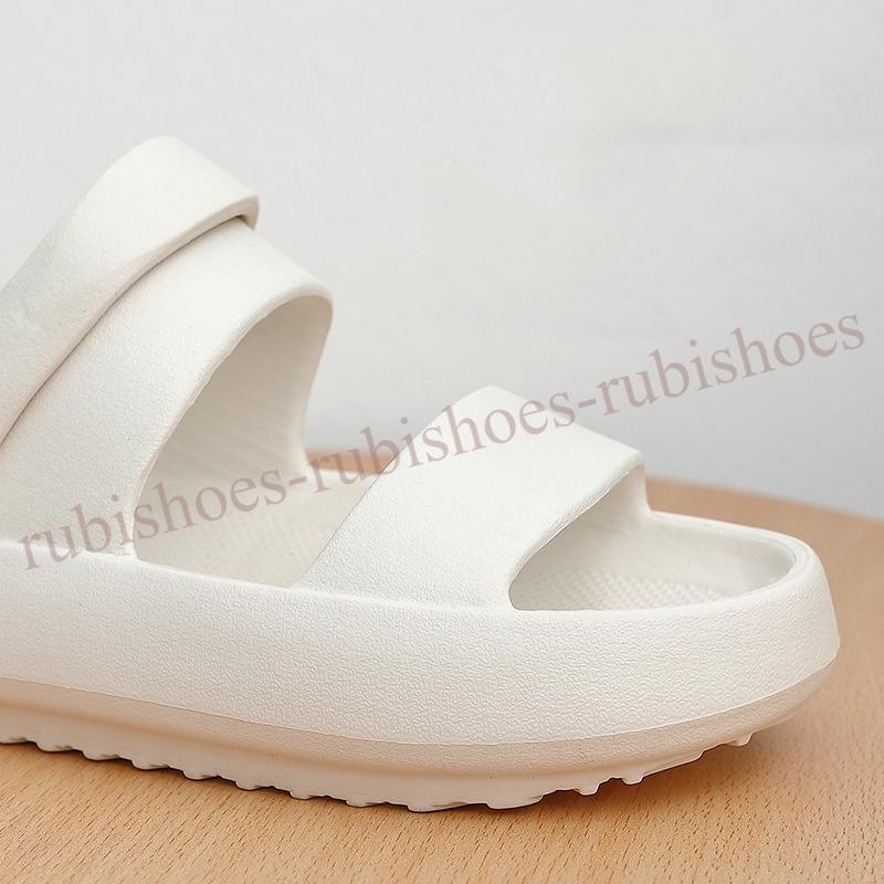 DÉP SANDAL BÁNH MÌ ''RUBISHOES'' NAM NỮ 2 QUAI NGANG SIÊU ÊM-SDA17