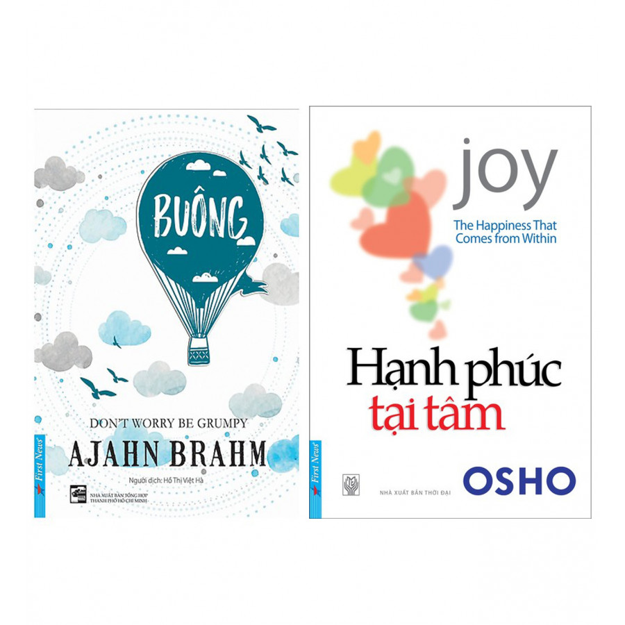 Combo Buông Bỏ Buồn Buông + Hạnh Phúc Tại Tâm - Tái Bản