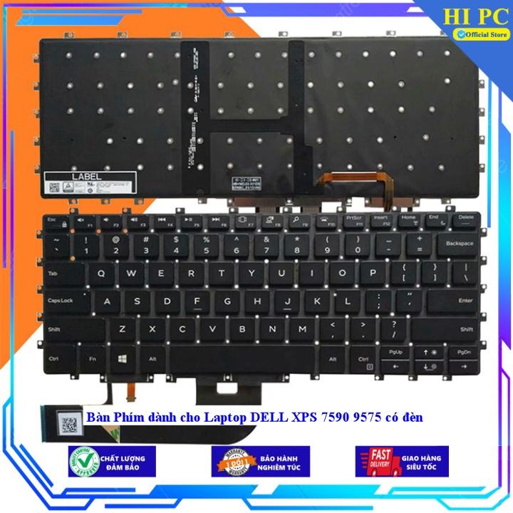 Bàn Phím dành cho Laptop DELL XPS 7590 9575 có đèn - Hàng Nhập Khẩu