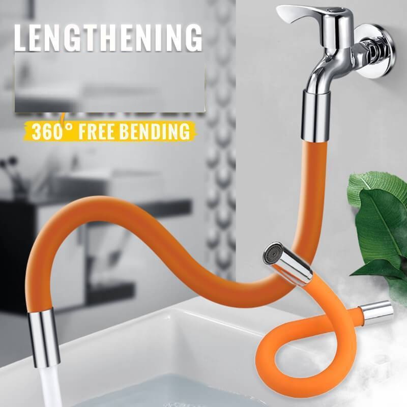 Vòi nước nối dài uốn cong 360 độ chống tung tóe nước có thể xoay 360 độ tiện dụng cho nhà bếp