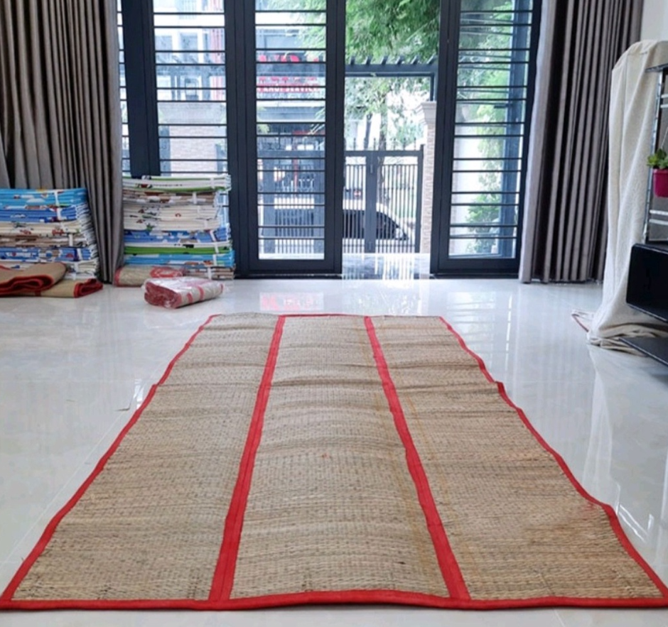 Chiếu cối xếp gấp gọn du lịch, ngủ trưa văn phòng, chất liệu cối tự nhiên 100% mát thoáng, HCM - Nemtot Bedding