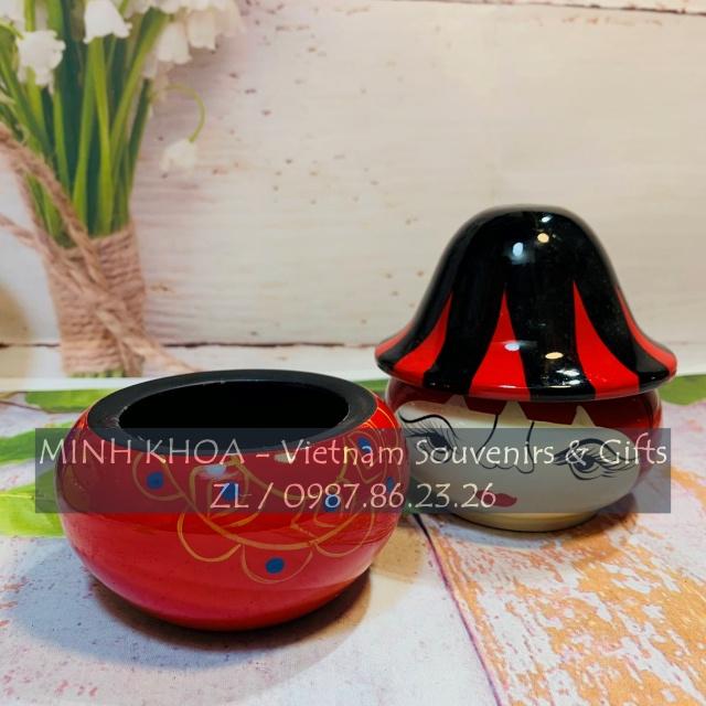 Búp Bê Sơn Mài 2 Tầng Phong Cách Nga Độc Đáo - Lacquer Dolls (Handicrafts)