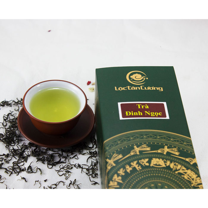 Trà xanh Thái Nguyên - Trà Đinh ngọc 250 gram