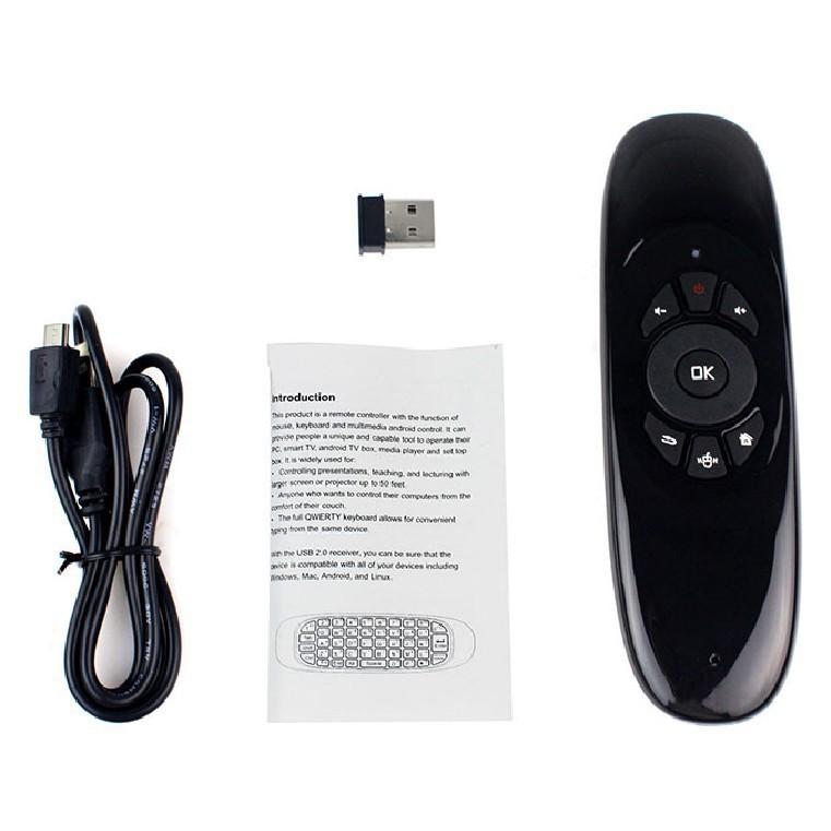 Bàn Phím Kiêm Chuột Bay Air Mouse Keyboard C120