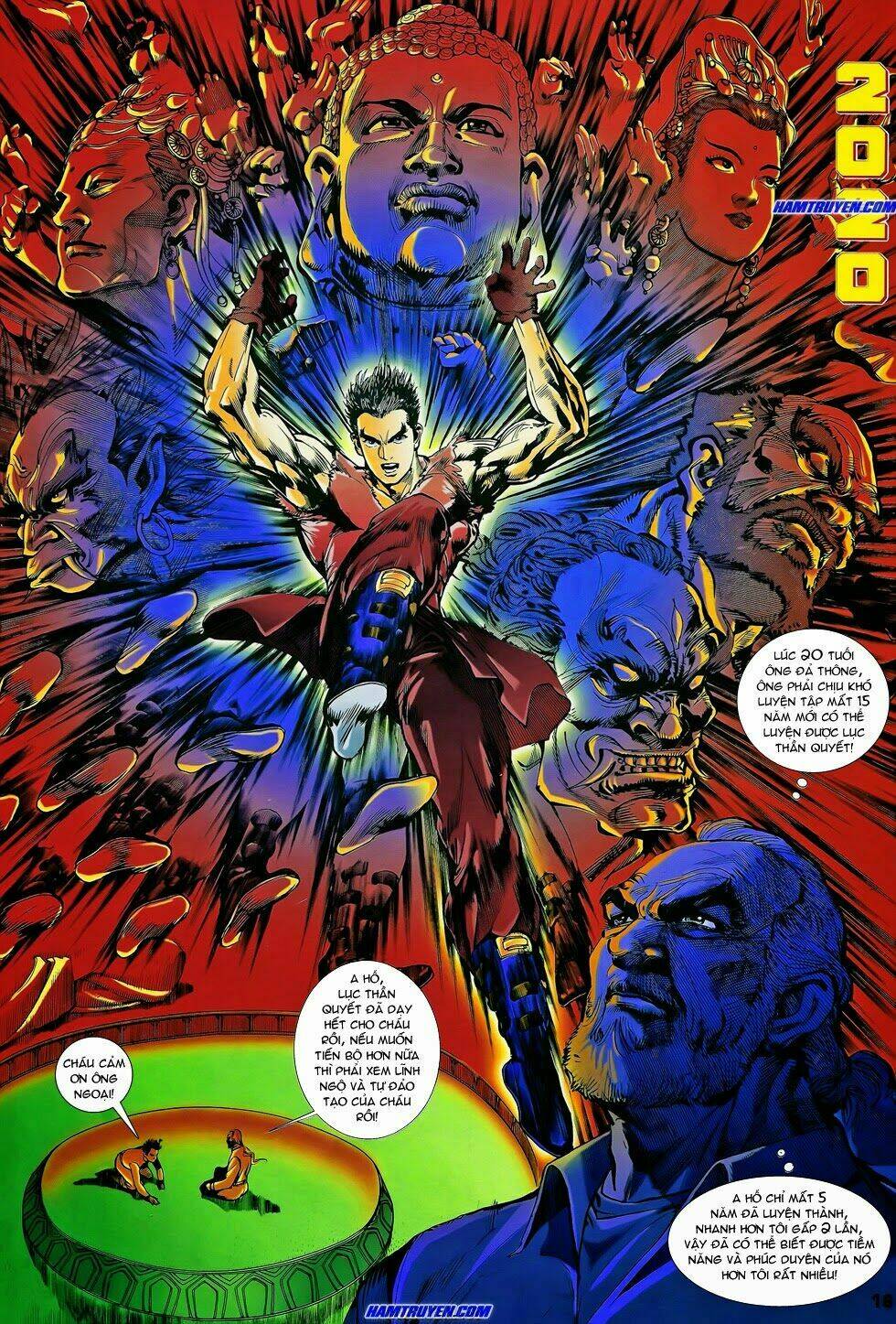 long hổ ngũ thế chapter 2 14