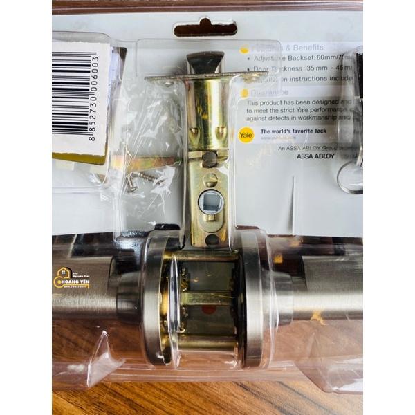 Khóa tròn tay gạt Yale VL8327 US15 Inox/ Yale VL8322 US3 màu vàng/