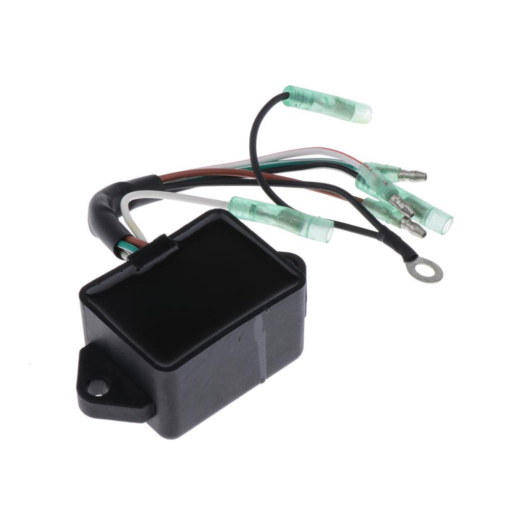 2 Pieces Outboard Motor Pack CDI Unit for 2 Stroke 4HP 5HP 1998-2002