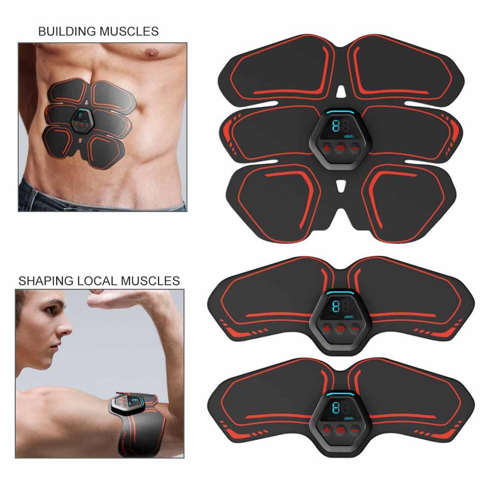 Máy Tập Thể Dục Giảm Béo Vành Đai Sản Phẩm Giảm Cân EMS Electrostimulator ABS Huấn Luyện Tập Cơ Bụng Máy Kích Thích Cho Nam Nữ