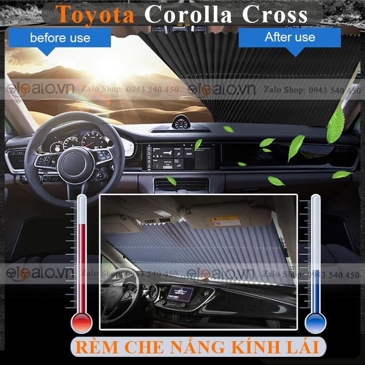 Rèm che nắng kính lái ô tô Toyota Corolla Cross Cao Cấp