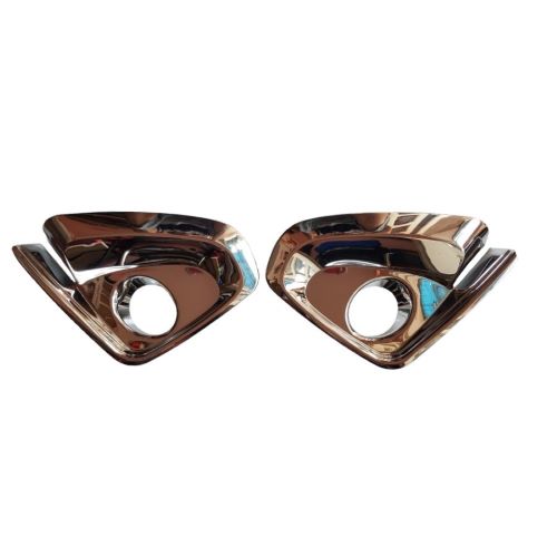 BỘ ỐP ĐÈN GẦM TRƯỚC MẠ CROM CAO CẤP XE TOYOTA FORTUNER 2017-2019