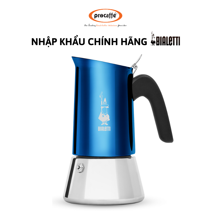 Ấm Pha cà phê BIALETTI VENUS SƠN MẠ PVD. Hàng Chính hãng