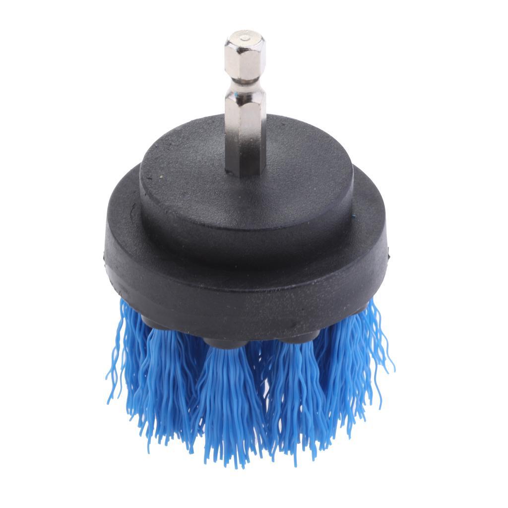 3Pcs Brush Drill Cleaning Brush Set For Wooden Cleaning