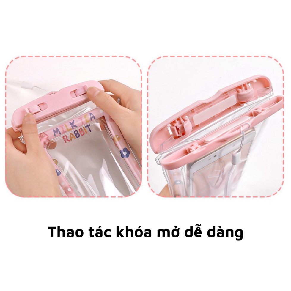 Túi đựng điện thoại chống nước Phao đi biển, đi bơi (Giao hình ngẫu nhiên)