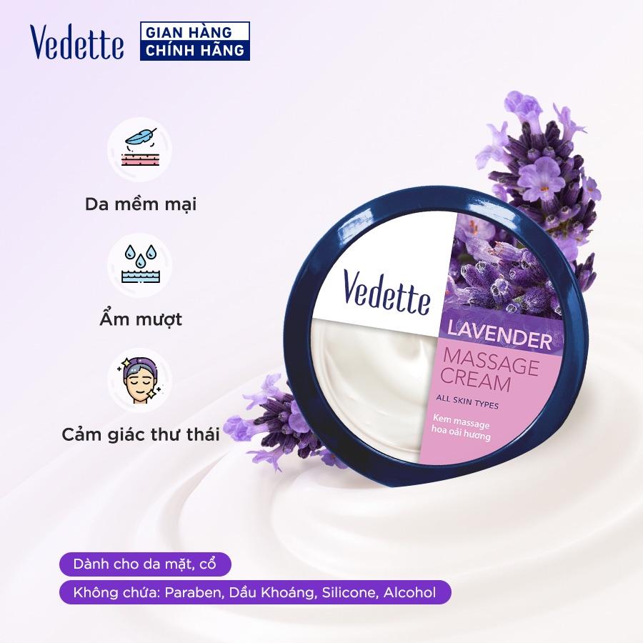 Kem massage Vedette Lavender 145ml (TPM291)