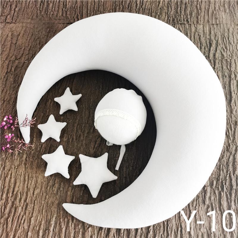 Sơ Sinh Đạo Cụ Chụp Ảnh Hình Mặt Trăng Gối 4 Sao Phù Hợp Với Nón Chụp Ảnh Bé Yêu Phụ Kiện Sáng Tạo Đạo Cụ Hàng Mới Về