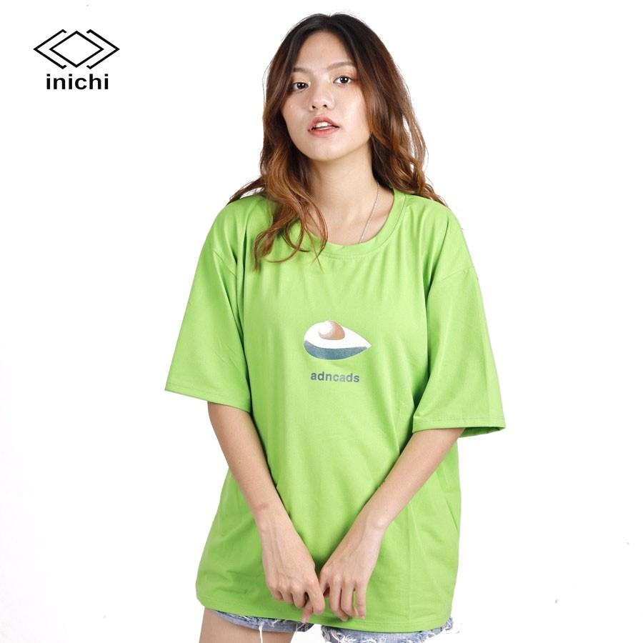 Áo thun INICHI unisex tay lỡ form rộng cá tính, hình in hình quả bở - IC637