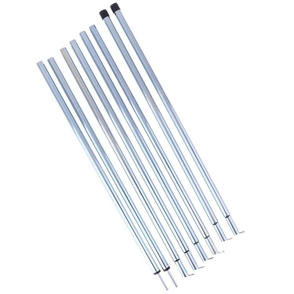 2 Chiếc Sắt Bạc Ngoài Lều Cực Bộ Cần Thay Thế Có Thể Điều Chỉnh Bạt Cực