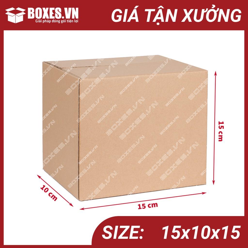 15x10x15 Combo 50 hộp Carton đóng gói hàng giá tại xưởng