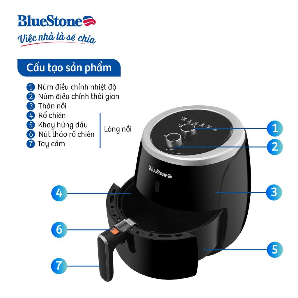 Nồi chiên không dầu cơ 5L BlueStone AFB-5870 - Hàng chính hãng