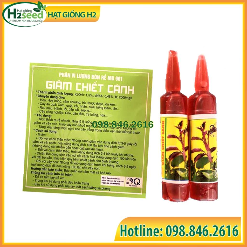Phân vi lượng kích rễ, giâm chiết cành siêu nhanh, ra rễ vượt trội, cây khỏe mau lớn -Hạt giống H2 Seeds