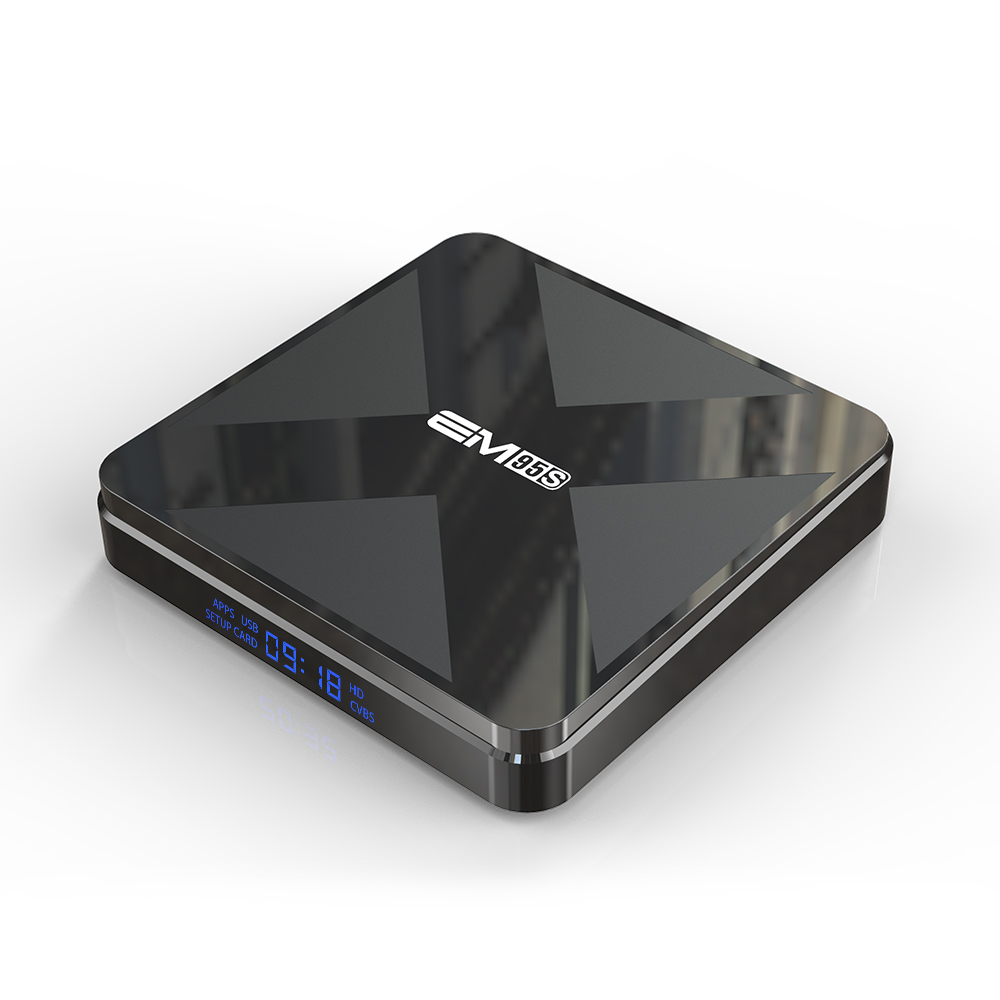 Android TV Box EM95s - Amlogic S905X3, 4GB Ram, 32GB bộ nhớ trong, Android 9 - Hàng chính hãng