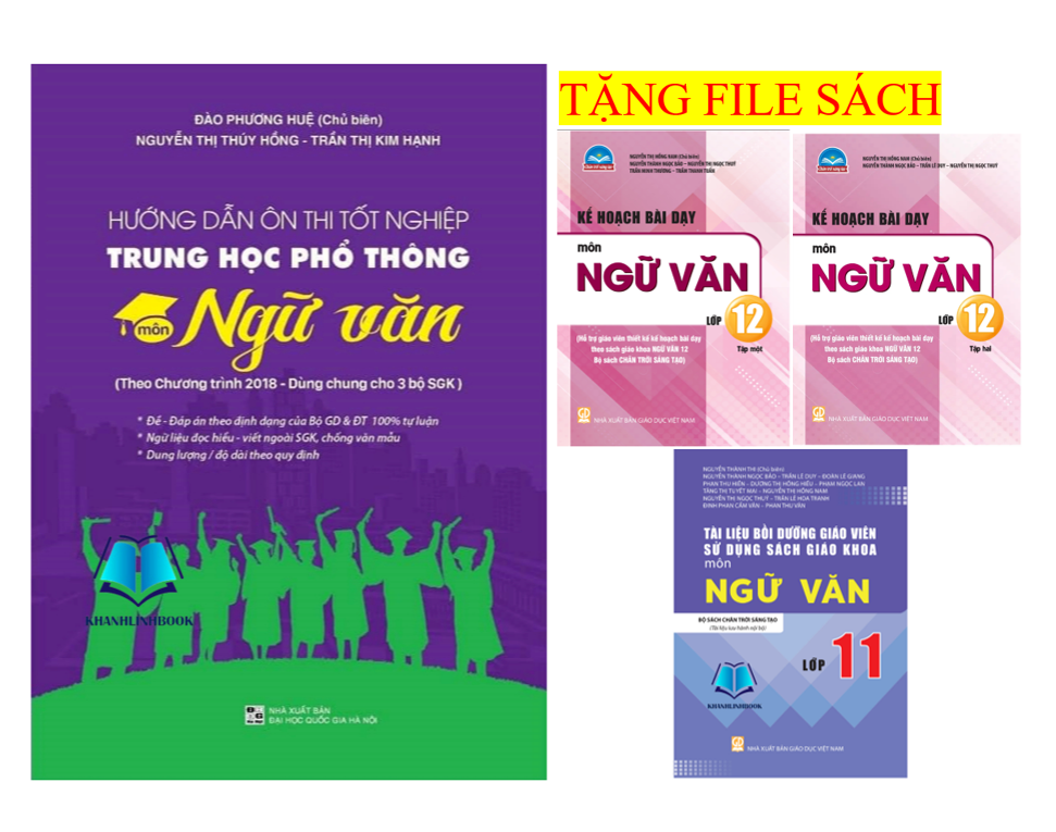 Sách - Hướng dẫn ôn thi tốt nghiệp trung học phổ thông môn ngữ văn (Dùng chung cho 3 bộ sgk)