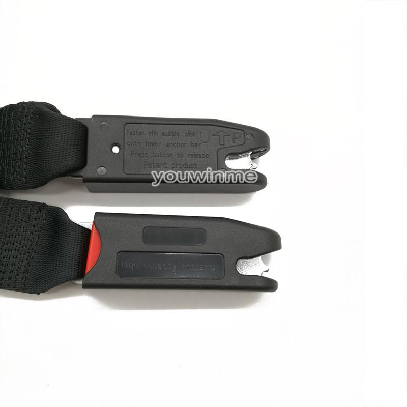 160Cm Có Thể Điều Chỉnh ISOFIX Chốt Dây Cổng Kết Nối Đôi Kết Nối Giao Diện Cho Ô Tô Cho Bé An Toàn Ghế Ngồi Trẻ Em ISOFIX Tự Động Ghế