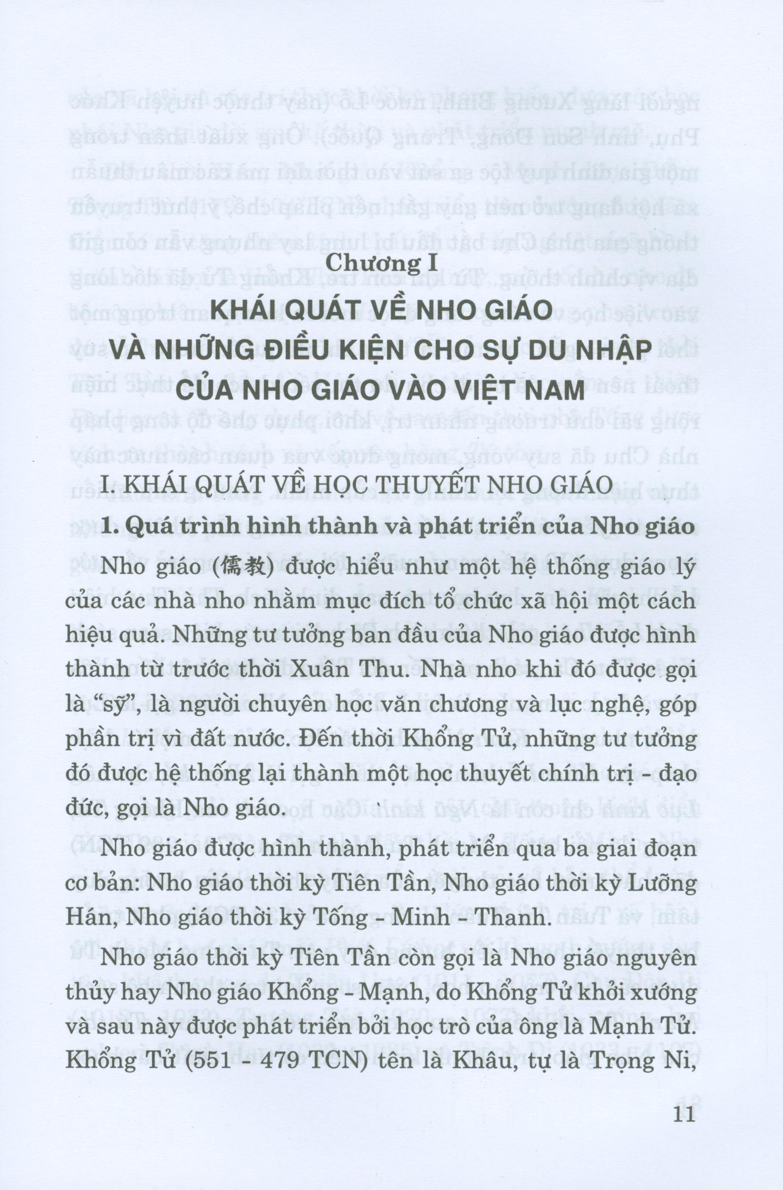 Quá Trình Du Nhập Của Nho Giáo Vào Việt Nam Từ Đầu Công Nguyên Đến Thế Kỷ XIX