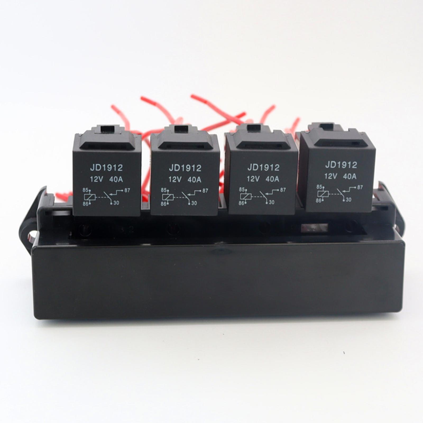 15 Way Car Fuse Box Block Holder Harness Assembly Wiring Fit for Automotive