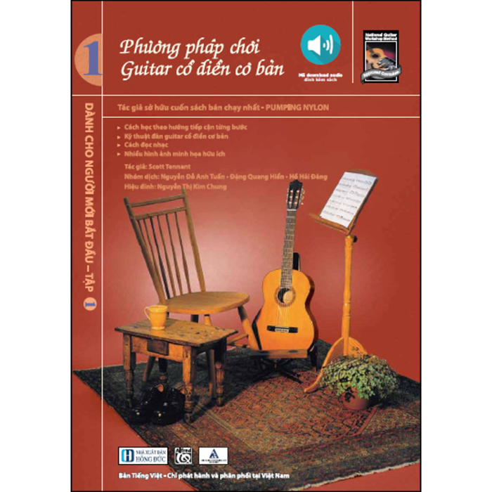 Phương Pháp Chơi Guitar Cổ Điển Cơ Bản - Tập 1