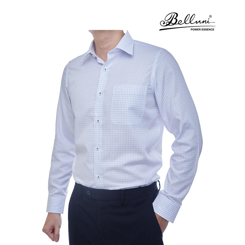 Áo sơ mi nam dài tay BELLUNI vải sợi chuối mềm mại thoáng khí - ABD.BAN.BE.171.W1