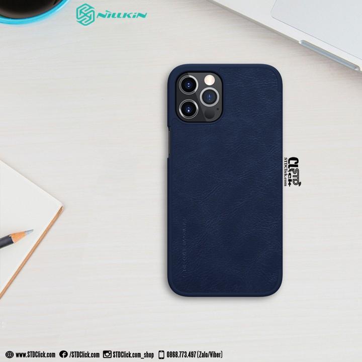 BAO DA DÀNH CHO ĐIỆN THOẠI IPHONE 12 - 12 PRO NILLKIN QIN