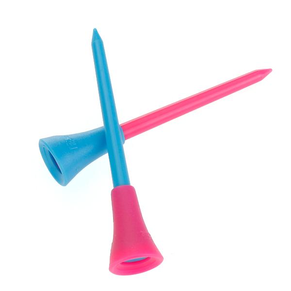 100pcs 3 3/8 Inch  Large Rubber Cushion Top Plastic Golf Tee Tees Bulk