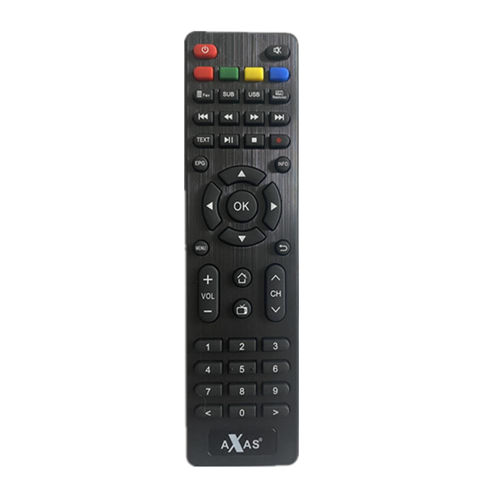 Điều khiển điều khiển từ xa IR cho Axas Twin Plus Linux E2 Openatv TV Hộp điều khiển từ xa Axas Trình nhận TV vệ tinh Axas