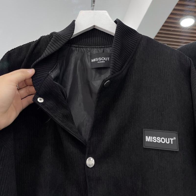 Áo Bomber chữ Miss màu đen unisex ảnh thật bên SSSTore