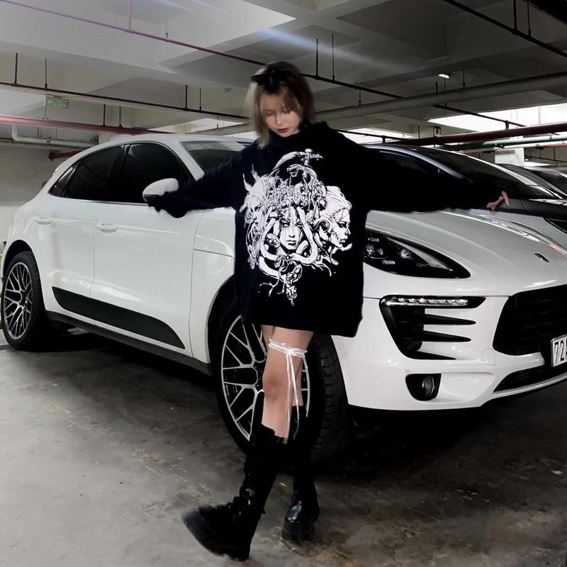 Áo hoodie vah studio Moon Áo khoác nỉ vah.studio chất nỉ bông cao cấp có tag hãng