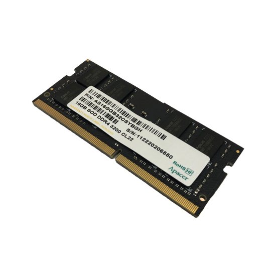 Bộ nhớ RAM Laptop Apacer DDR4 16GB 3200 - Hàng chính hãng