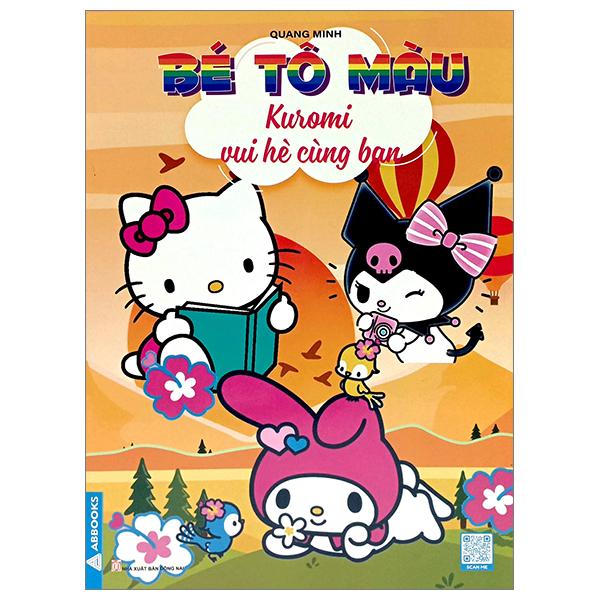 Sách - Bé Tô Màu - Chủ Đề Kuromi - Bộ 4 Cuốn