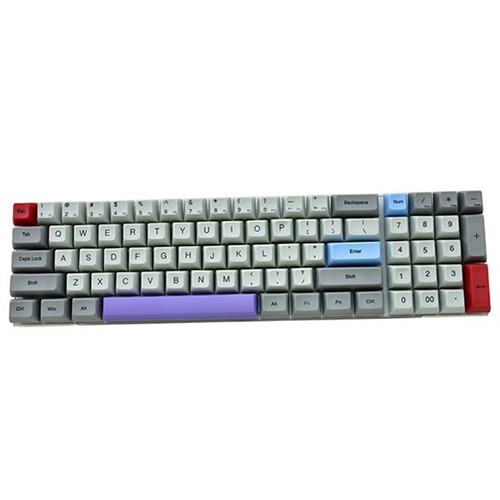 Bàn phím cơ Vortex ViBE Brown switch - PBT SA Keycaps - Hàng Chính Hãng