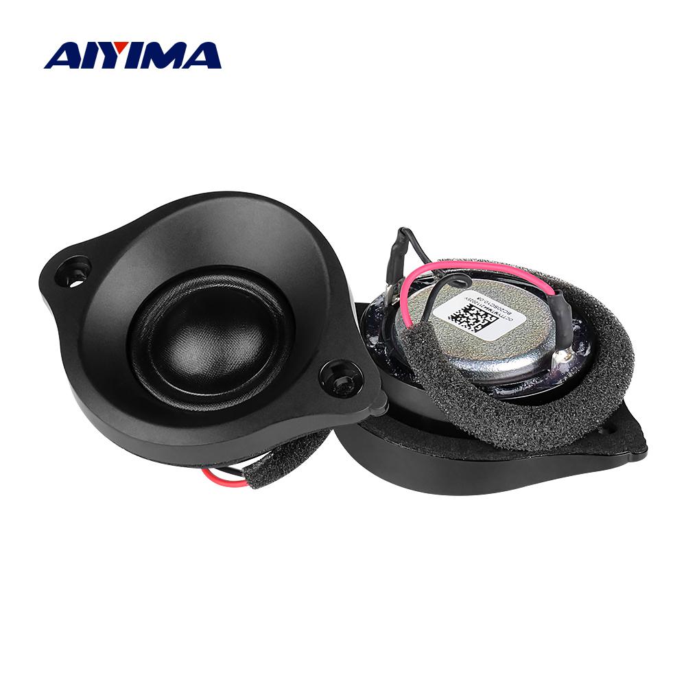 AIYIMA 2 Chiếc Tweeter Âm Thanh Loa Mini Trình Điều Khiển 8 Ohm 20W Rạp Hát Tại Nhà Phim Lụa Loa Treble Nam Châm Neodymium Loa Còi