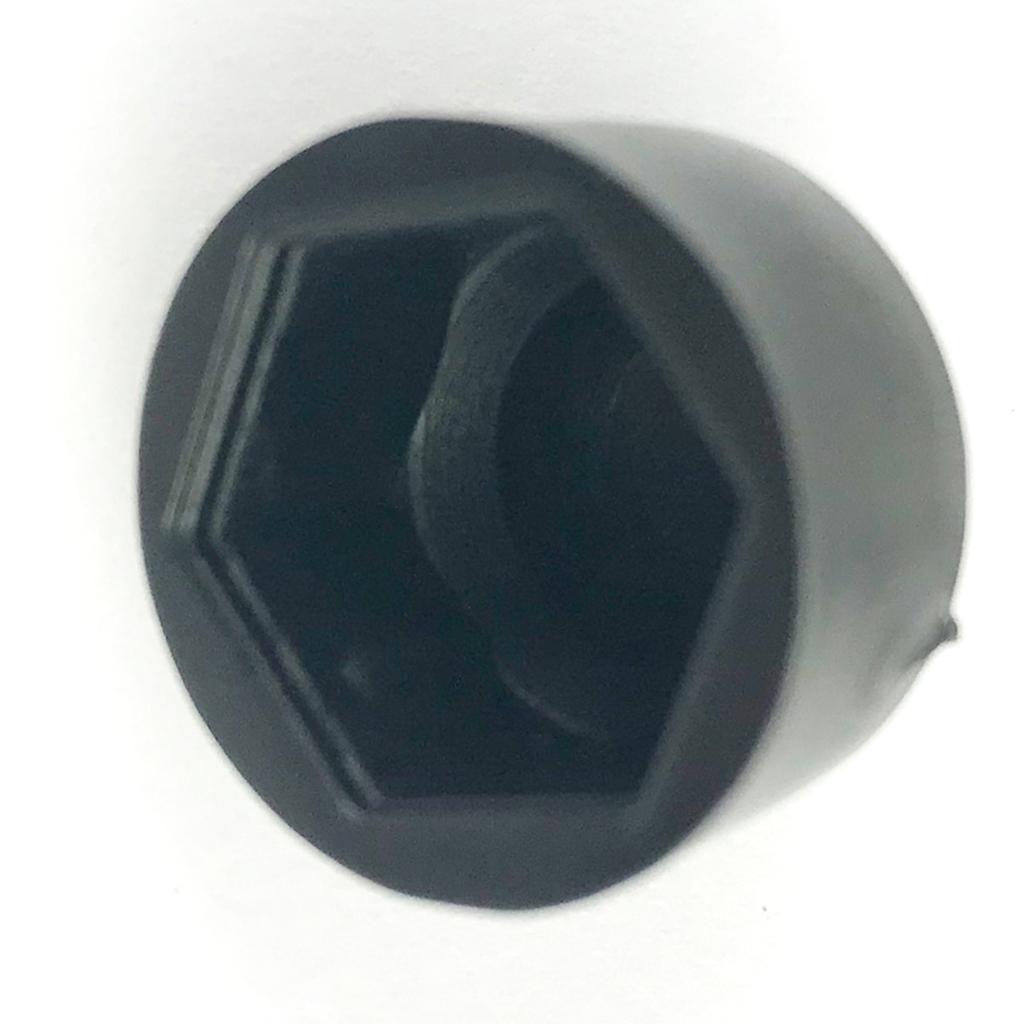 5x 10x Black Tire Wheel Screw Bolts Nut Caps Hexagonal Tyre Wheel M8