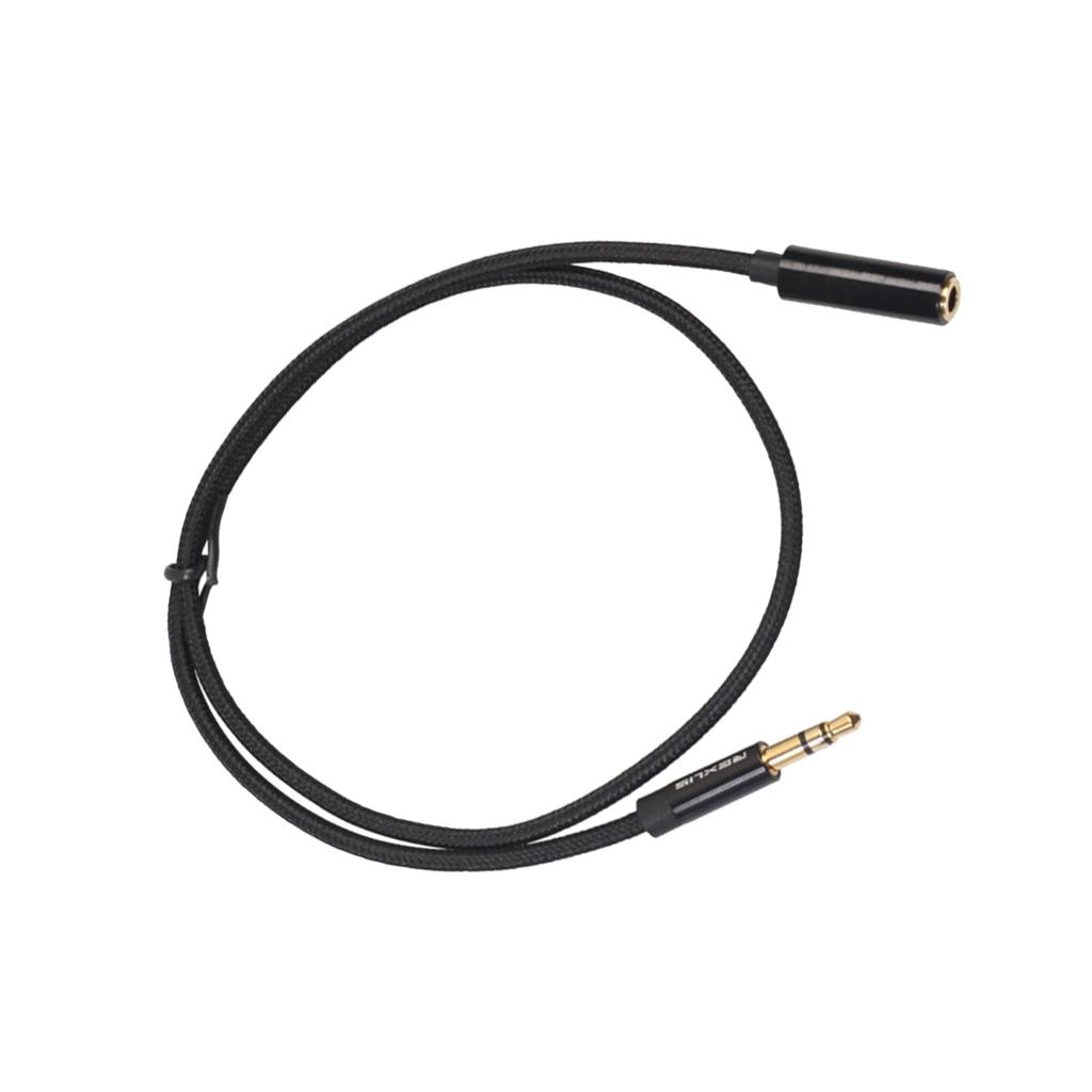2 Pieces 3.5mm Audio Stereo Splitter Extension Cable 3.5mm Male to Female Port