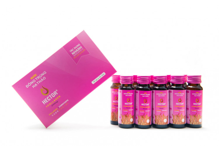 Đông trùng hạ thảo Hector Collagen - TPCN 10chaix50ml - 521.100₫ 4 đông trùng hạ thảo hector hồ chí minh hộp 10 chai