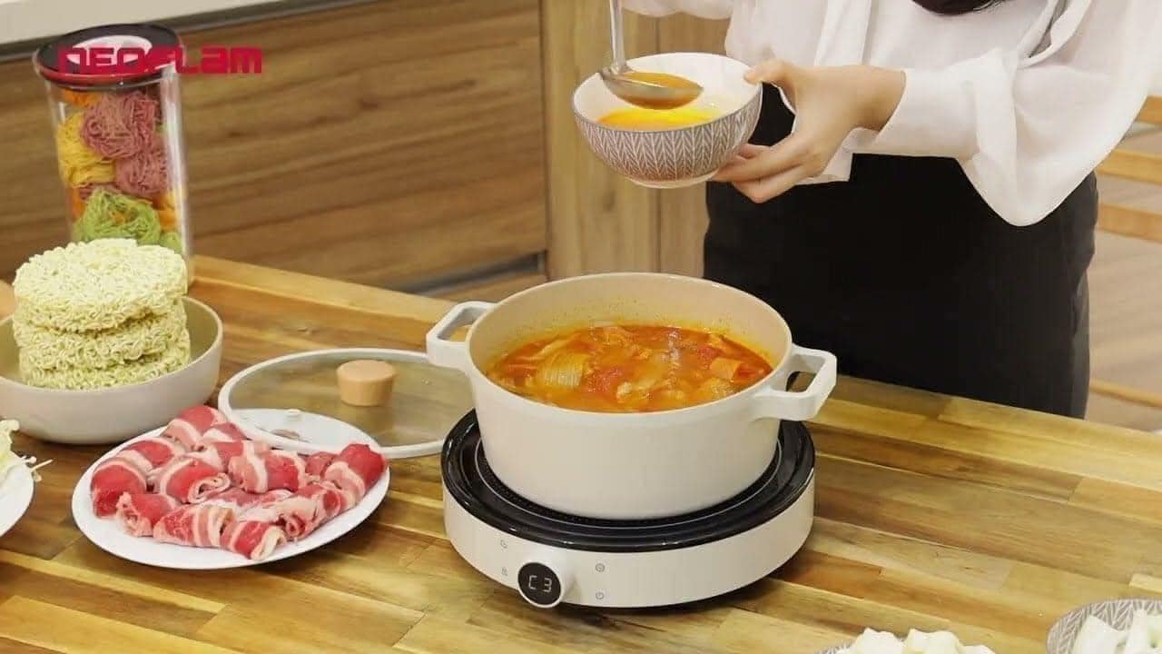 Bếp từ đơn Neoflam Fika S-IC001-2 (FK-IN) Hàng chính hãng