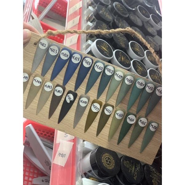 Bột đắp móng màu nhũ, chất bột dẽo mịn dễ đắp, ombre, hủ 25g, mã màu N148-N152