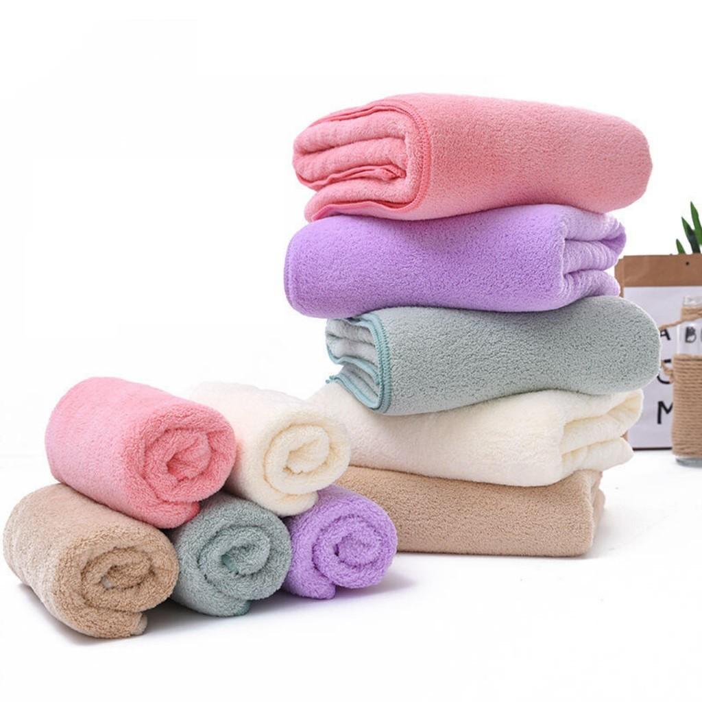 Khăn Tắm hàn quốc siêu mềm mại Khăn tắm vải cotton siêu thấm kháng khuẩn bảo vệ sức khỏe