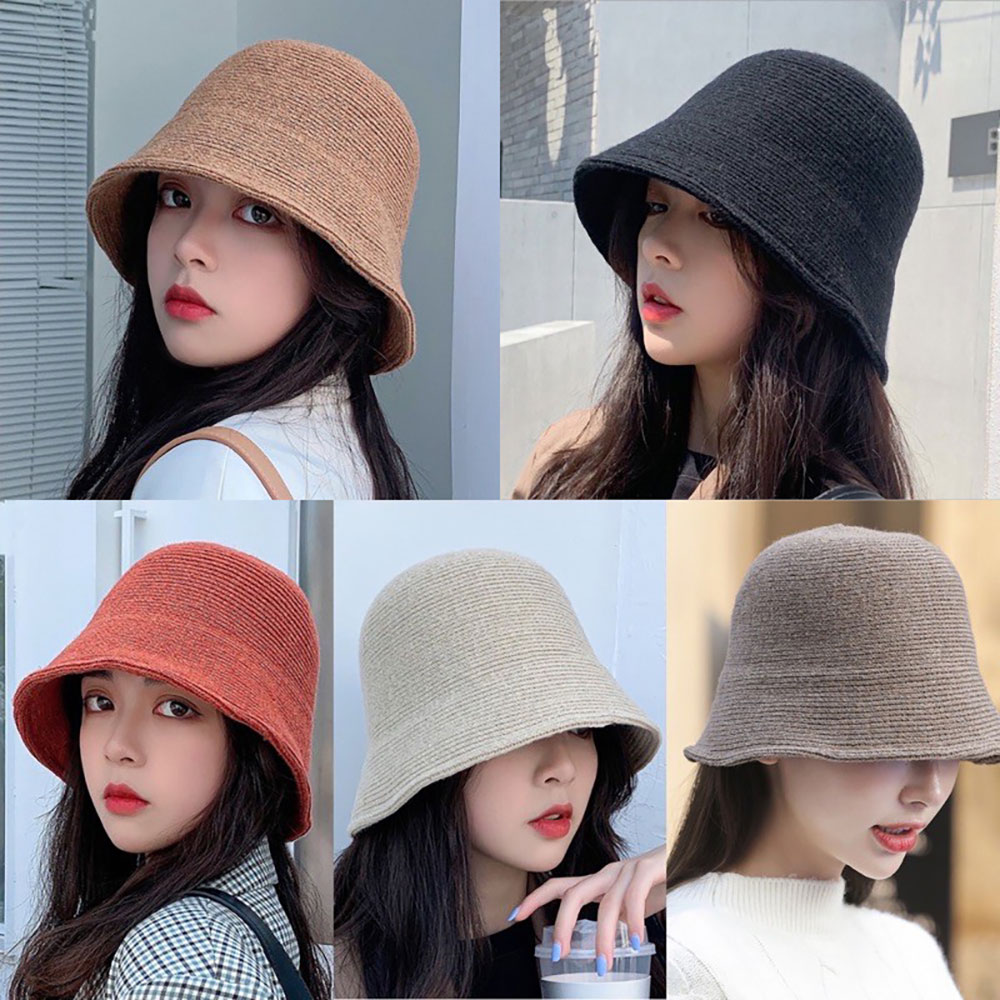 Nón bucket vải bố vành cụp trơn - mũ tai bèo Ulzzang phong cách, cá tính Unisex nam nữ