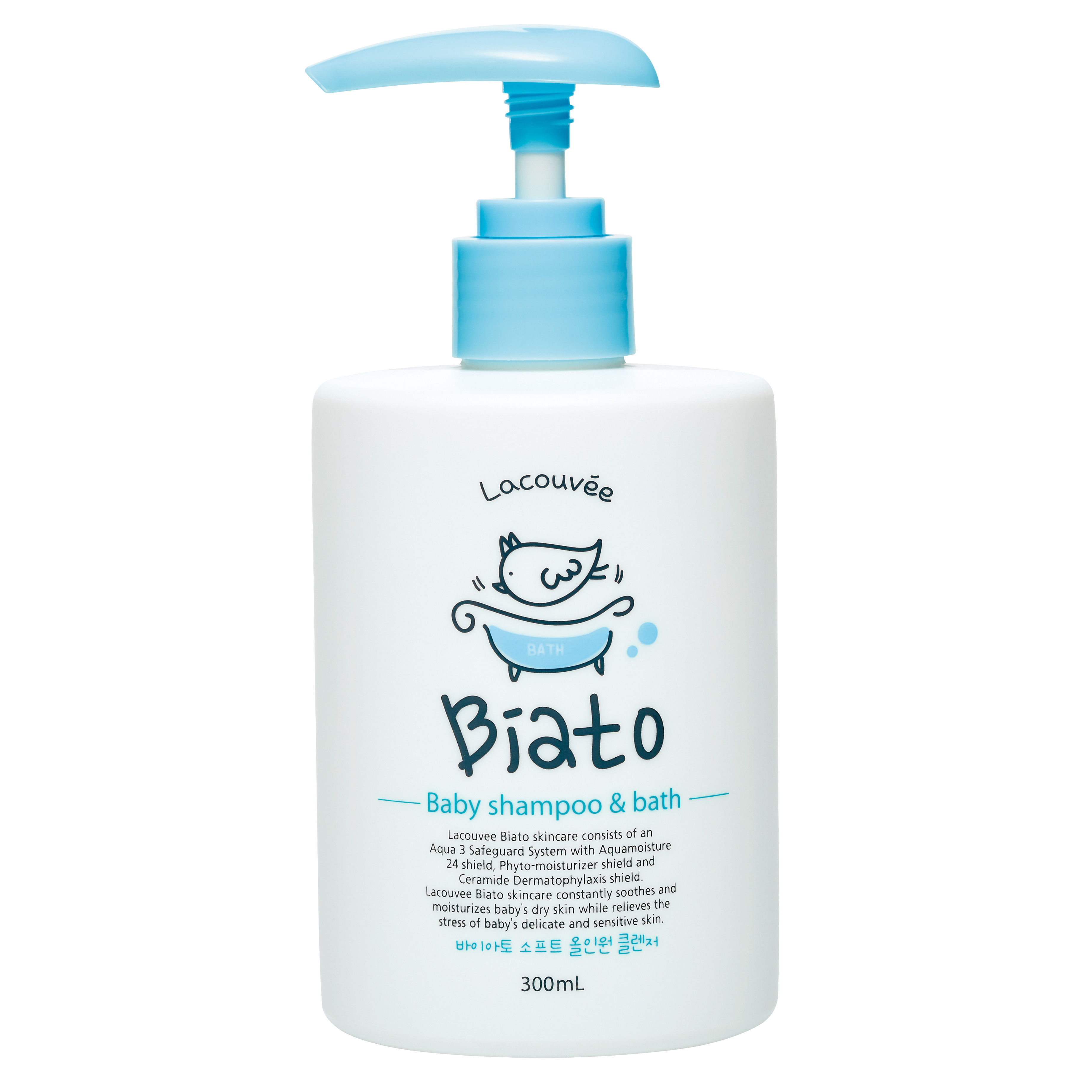 Sữa tắm gội dưỡng ẩm cho bé LACOUVEE BIATO BABY SHAMPOO & BATH