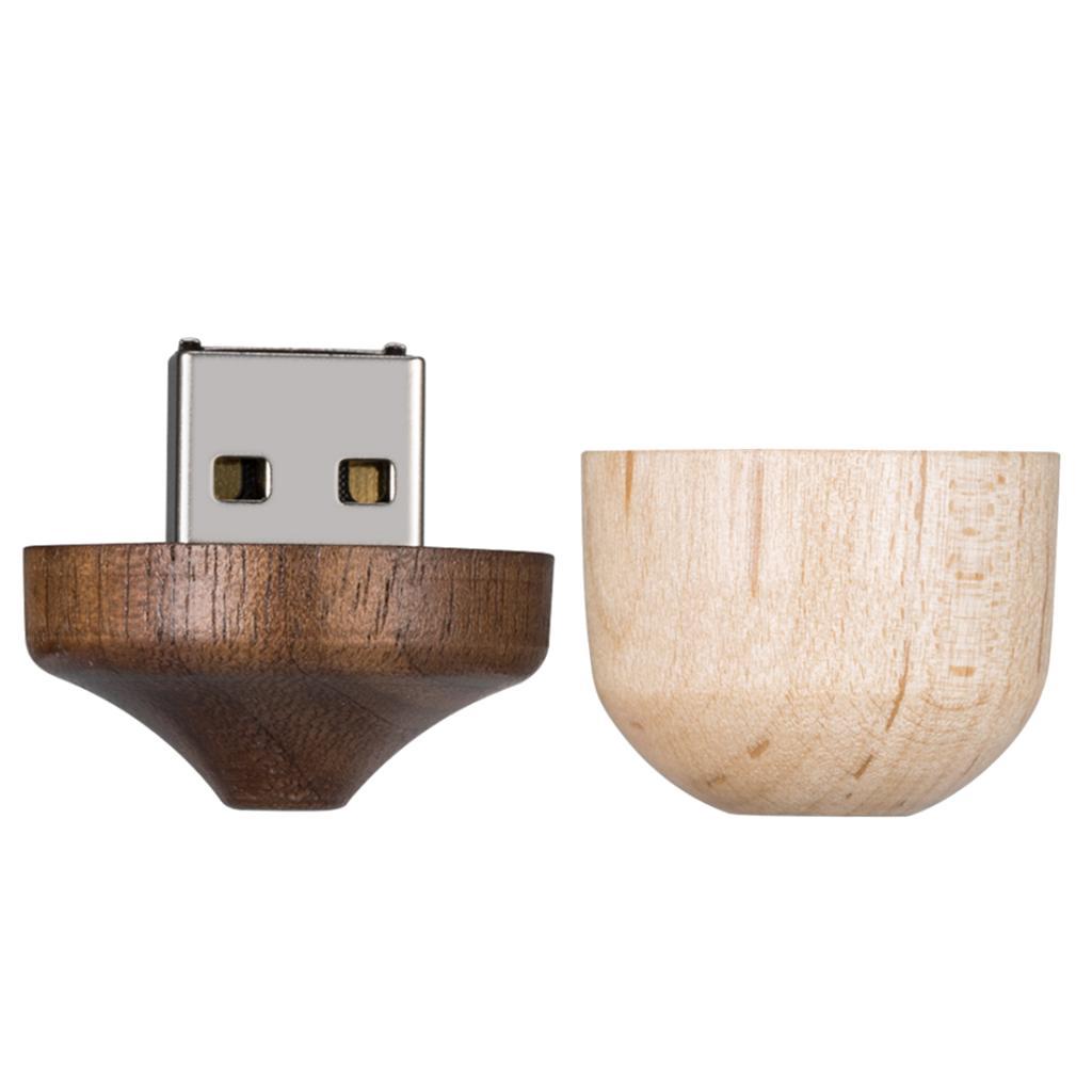 Mini Wooden High Speed USB2.0 Flash Storage Drive Memory Stick Pen U Disk