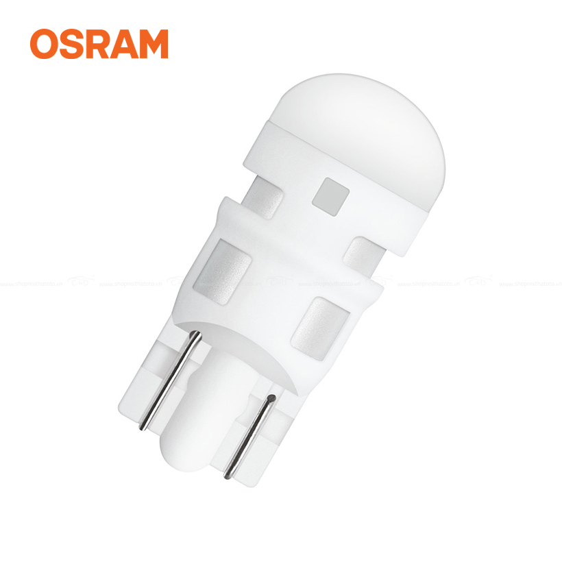 Combo 2 Bóng Đèn Led Chân Ghim Nhỏ OSRAM Standard W5W 2825DW 12V Màu Trắng Cool